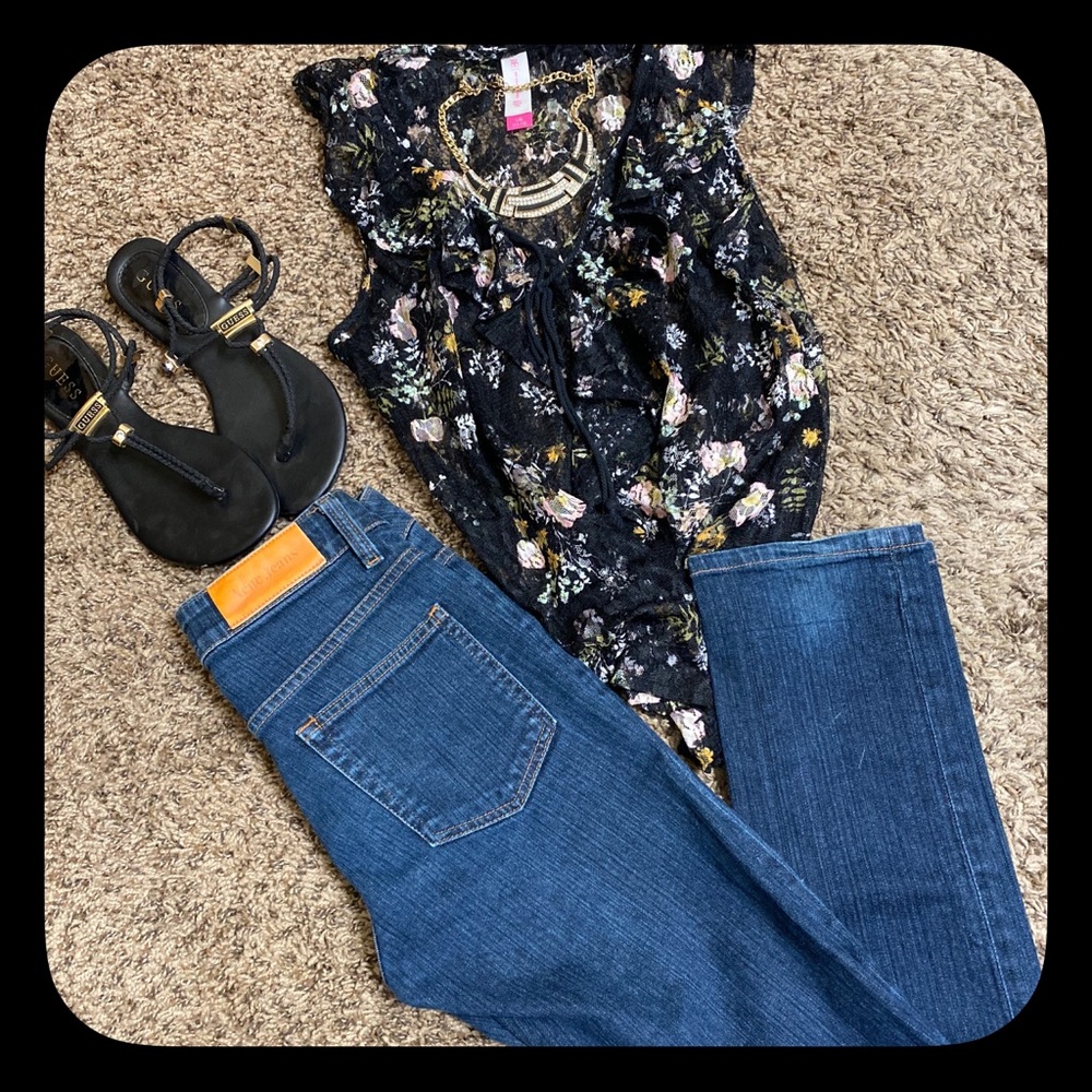 EUC ACNE Denim Straight Leg Jeans 👖❤️